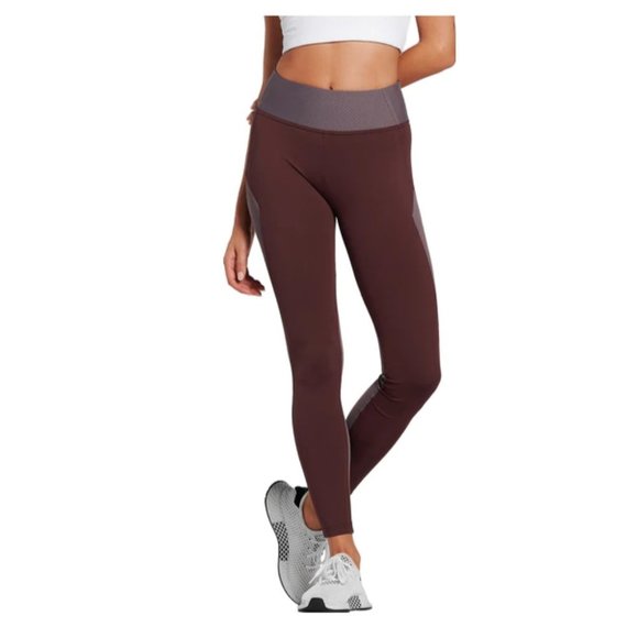 Ryu Mauve NWT Two Tone Tough Perforated Tight Leggings Matoon size M - Picture 12 of 12